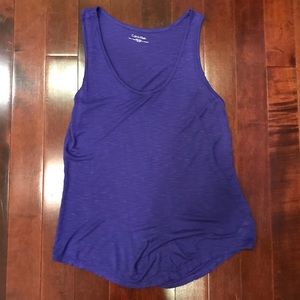 Calvin Klein Purple Sleeveless Tank Top Size Small